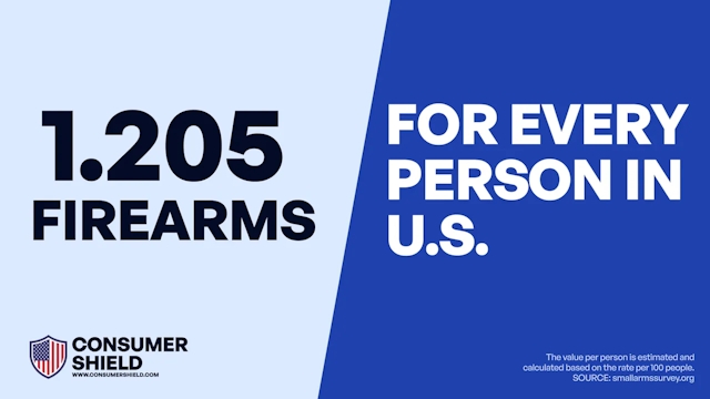 How Many Guns Per Person In America? (2024)